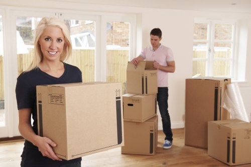 Secure document storage and office removal logistics