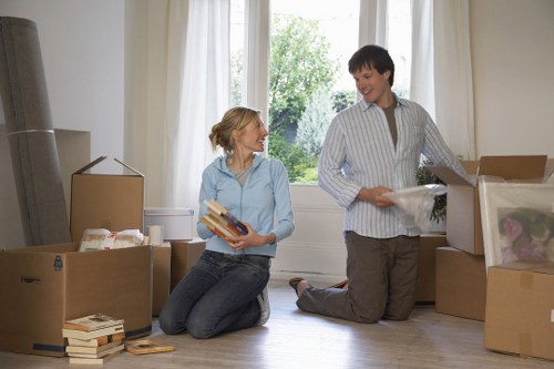 Organised packing supplies for local removals in Westcombepark